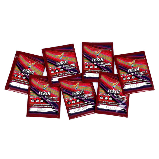 Barwnik do tkanin 18 g - Fioletowy (6 Sztuki) Barwnik do tkanin 18 g - Fioletowy (6 Sztuki)