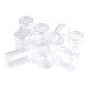 Barattolino di plastica, lunghezza: 3,8 x 4,7 cm, con coperchio - Trasparente (60 Pezzi) Barattolino di plastica, lunghezza: 3,8 x 4,7 cm, con coperchio - Trasparente (60 Pezzi)