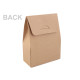 Geschenkbox aus papier mit fenster - Naturbraun (10 Stücke) Geschenkbox aus papier mit fenster - Naturbraun (10 Stücke)