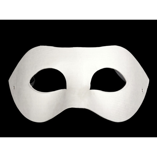 Carnival / masquerade eye mask - for diy - White (1 Piece) Carnival / masquerade eye mask - for diy - White (1 Piece)