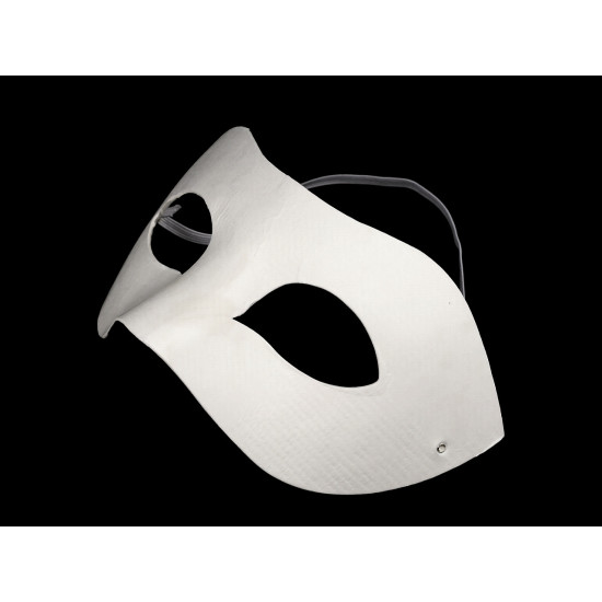 Carnival / masquerade eye mask - for diy - White (1 Piece) Carnival / masquerade eye mask - for diy - White (1 Piece)
