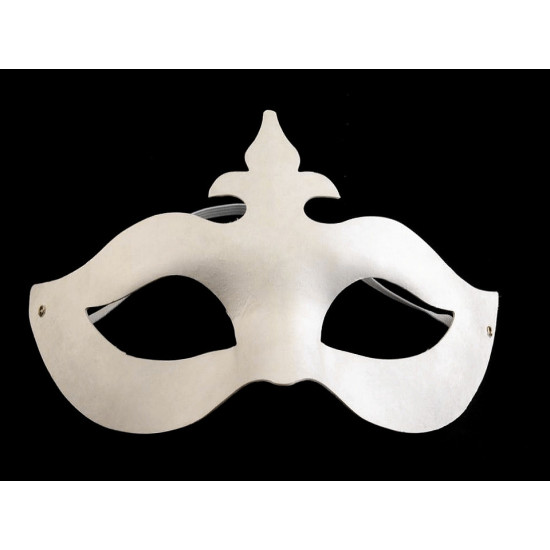 Carnival / masquerade eye mask - for diy - White (1 Piece) Carnival / masquerade eye mask - for diy - White (1 Piece)