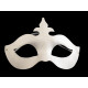 Carnival / masquerade eye mask - for diy - White (1 Piece) Carnival / masquerade eye mask - for diy - White (1 Piece)