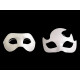 Carnival / masquerade eye mask - for diy - White (1 Piece) Carnival / masquerade eye mask - for diy - White (1 Piece)