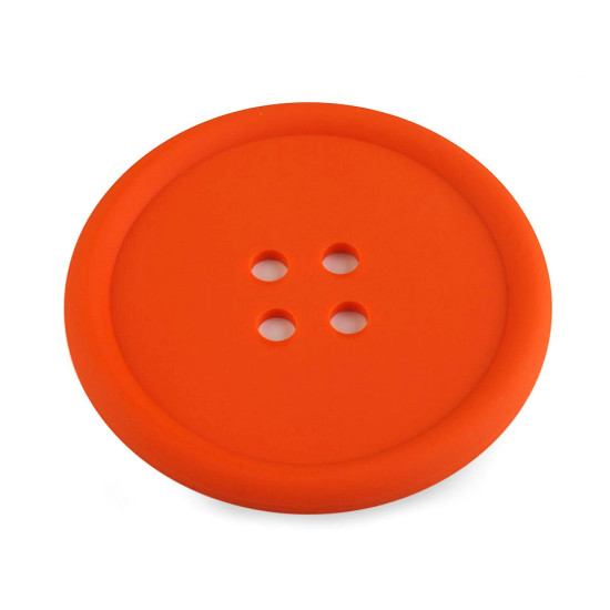 Cup coaster silicone button ø9 cm - Light green (40 Pieces) Cup coaster silicone button ø9 cm - Light green (40 Pieces)