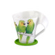 Cup coaster silicone button ø9 cm - Light green (40 Pieces) Cup coaster silicone button ø9 cm - Light green (40 Pieces)