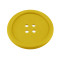 Dessous de tasse bouton en silicone, ø 9 cm - Jaune-beige (1 Pièce)