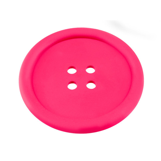 Cup coaster silicone button ø9 cm - Light green (40 Pieces) Cup coaster silicone button ø9 cm - Light green (40 Pieces)