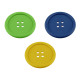 Cup coaster silicone button ø9 cm - Light green (40 Pieces) Cup coaster silicone button ø9 cm - Light green (40 Pieces)