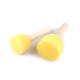 Foam stencil brush - set of 5 pcs - Yellow light (3 Sets) Foam stencil brush - set of 5 pcs - Yellow light (3 Sets)