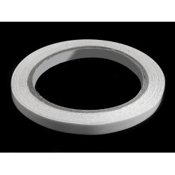 Double-sided tape width 8 mm, 10 mm, 12 mm - Transparent (1 Piece)