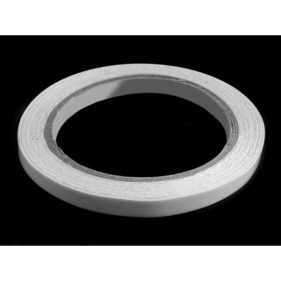 Double-sided tape width 8 mm, 10 mm, 12 mm - Transparent (25 Pieces) Double-sided tape width 8 mm, 10 mm, 12 mm - Transparent (25 Pieces)