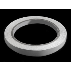 Double-sided tape width 8 mm, 10 mm, 12 mm - Transparent (1 Piece)