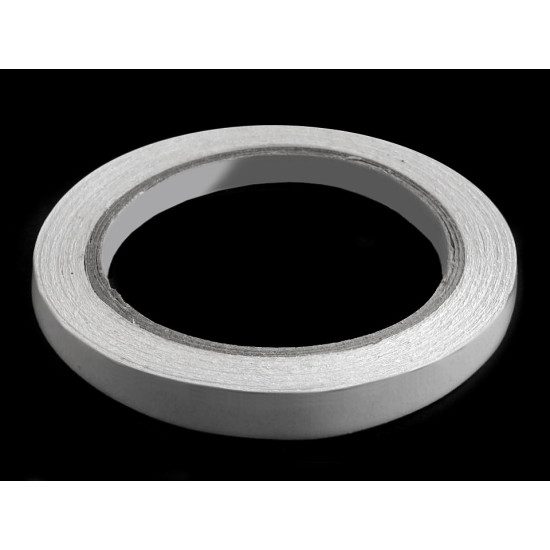 Double-sided tape width 8 mm, 10 mm, 12 mm - Transparent (25 Pieces) Double-sided tape width 8 mm, 10 mm, 12 mm - Transparent (25 Pieces)