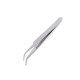 Pęseta metalowa długość 11,5 cm zagięta - Nikiel (1 Sztuka) Pęseta metalowa długość 11,5 cm zagięta - Nikiel (1 Sztuka)