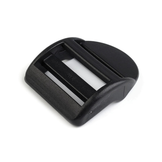 Ajustador de correa de plástico, ancho 26 mm - Negro (4 Piezas) Ajustador de correa de plástico, ancho 26 mm - Negro (4 Piezas)