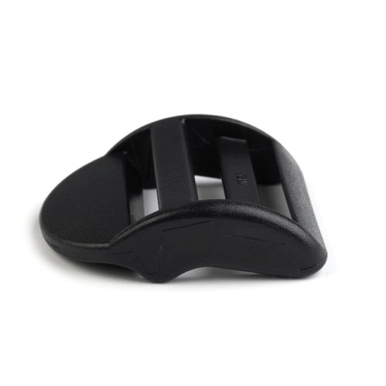 Ajustador de correa de plástico, ancho 26 mm - Negro (4 Piezas) Ajustador de correa de plástico, ancho 26 mm - Negro (4 Piezas)