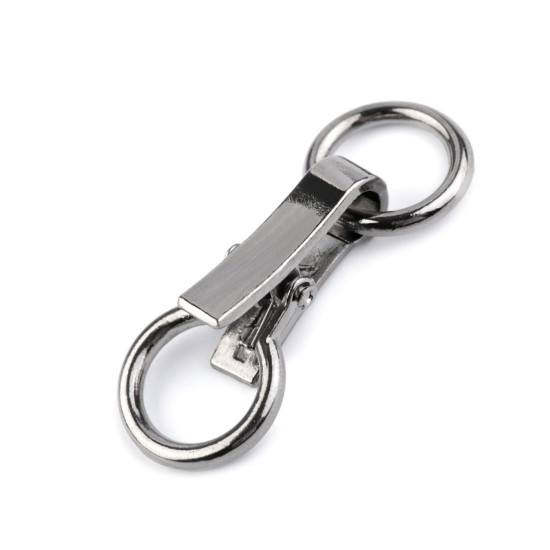 Decorative buckle closure clasp 21x60 mm - Black varnish (10 Pairs) Decorative buckle closure clasp 21x60 mm - Black varnish (10 Pairs)
