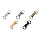 Decorative buckle closure clasp 21x60 mm - Black varnish (10 Pairs) Decorative buckle closure clasp 21x60 mm - Black varnish (10 Pairs)