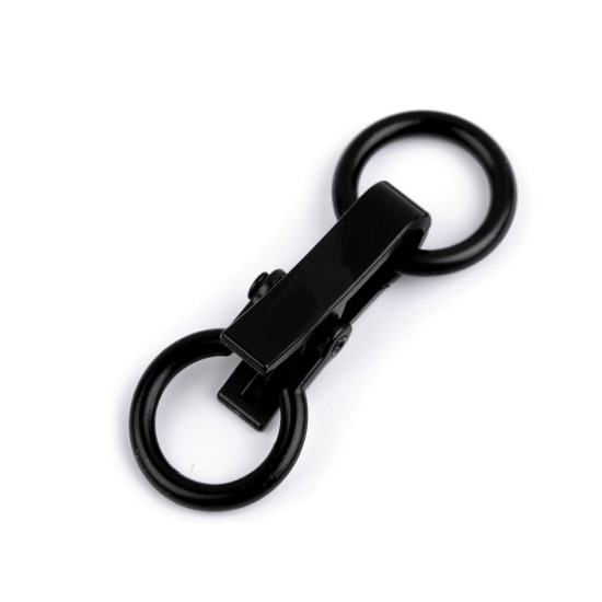 Decorative buckle closure clasp 21x60 mm - Black varnish (10 Pairs) Decorative buckle closure clasp 21x60 mm - Black varnish (10 Pairs)