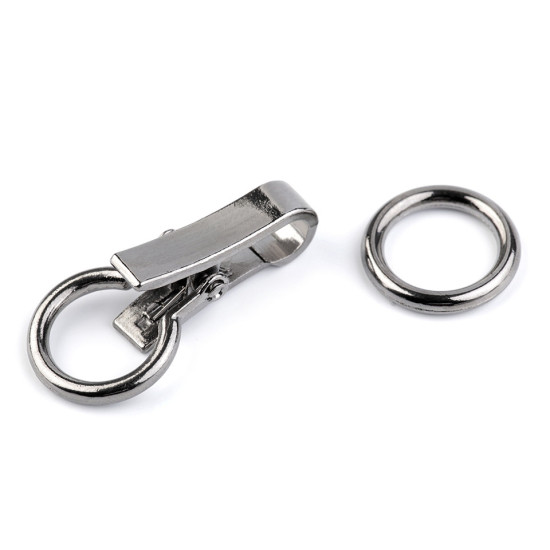 Decorative buckle closure clasp 21x60 mm - Black varnish (10 Pairs) Decorative buckle closure clasp 21x60 mm - Black varnish (10 Pairs)