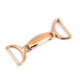 Decorative buckle closure clasp, pulling hole 25 mm - Nickel (10 Pairs) Decorative buckle closure clasp, pulling hole 25 mm - Nickel (10 Pairs)