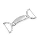 Decorative buckle closure clasp, pulling hole 25 mm - Nickel (10 Pairs) Decorative buckle closure clasp, pulling hole 25 mm - Nickel (10 Pairs)
