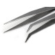 Pęseta metalowa prosta, zagięta długość 12,5 cm - Nikiel (30 Sztuki) Pęseta metalowa prosta, zagięta długość 12,5 cm - Nikiel (30 Sztuki)