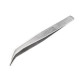 Pęseta metalowa prosta, zagięta długość 12,5 cm - Nikiel (30 Sztuki) Pęseta metalowa prosta, zagięta długość 12,5 cm - Nikiel (30 Sztuki)