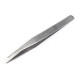 Pęseta metalowa prosta, zagięta długość 12,5 cm - Nikiel (30 Sztuki) Pęseta metalowa prosta, zagięta długość 12,5 cm - Nikiel (30 Sztuki)