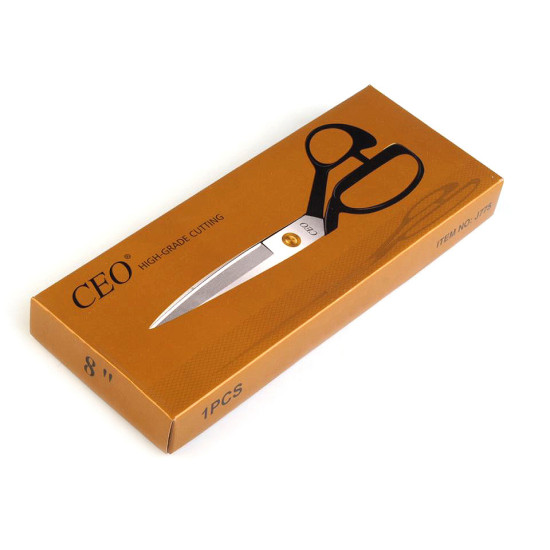 Tailor's shears, length 21.5 cm - Black (3 Pieces) Tailor's shears, length 21.5 cm - Black (3 Pieces)