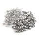 Foremki guzików do obciągania materiałem rozmiar 16" metalowe - Nikiel (1000 Pary) Foremki guzików do obciągania materiałem rozmiar 16" metalowe - Nikiel (1000 Pary)