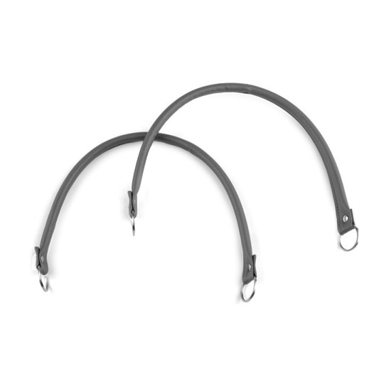 Anses de sac à main en éco-cuir, longueur 48-50 cm - Noir (4 Pièces) Anses de sac à main en éco-cuir, longueur 48-50 cm - Noir (4 Pièces)