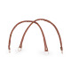 Anses de sac à main en éco-cuir, longueur 48-50 cm - Noir (4 Pièces) Anses de sac à main en éco-cuir, longueur 48-50 cm - Noir (4 Pièces)