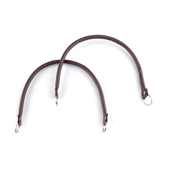 Anses de sac à main en éco-cuir, longueur 48-50 cm - Noir (4 Pièces) Anses de sac à main en éco-cuir, longueur 48-50 cm - Noir (4 Pièces)