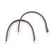 Anses de sac à main en éco-cuir, longueur 48-50 cm - Noir (4 Pièces) Anses de sac à main en éco-cuir, longueur 48-50 cm - Noir (4 Pièces)