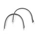 Anses de sac à main en éco-cuir, longueur 48-50 cm - Noir (4 Pièces) Anses de sac à main en éco-cuir, longueur 48-50 cm - Noir (4 Pièces)