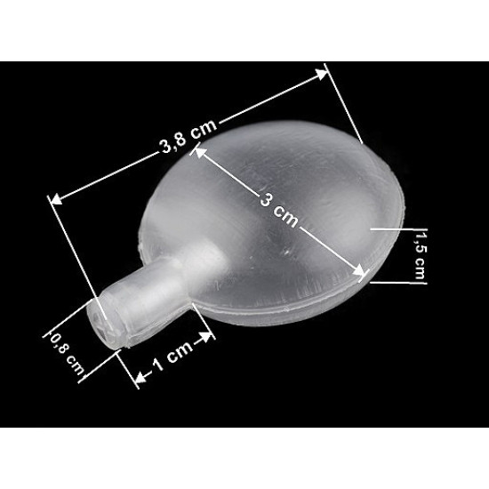 Ballon couineur pour jouets diy, ø 35 mm - Transparent (25 Pièces) Ballon couineur pour jouets diy, ø 35 mm - Transparent (25 Pièces)