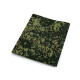 Camouflage iron-on patches 17x43 cm - Natural medium (20 Pieces)