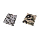 Camouflage iron-on patches 17x43 cm - Natural medium (20 Pieces)