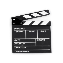 Film flap 20x20 cm - Black (1 Piece)