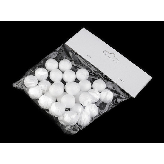 Bolas de poliestireno diy ø 2 cm - Blanco (1 Sobre) Bolas de poliestireno diy ø 2 cm - Blanco (1 Sobre)