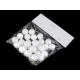 Bolas de poliestireno diy ø 2 cm - Blanco (1 Sobre) Bolas de poliestireno diy ø 2 cm - Blanco (1 Sobre)