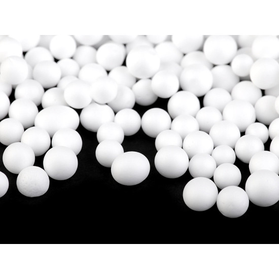 Bile polistiren ø5-8 mm - Alb (10 Saci) Bile polistiren ø5-8 mm - Alb (10 Saci)
