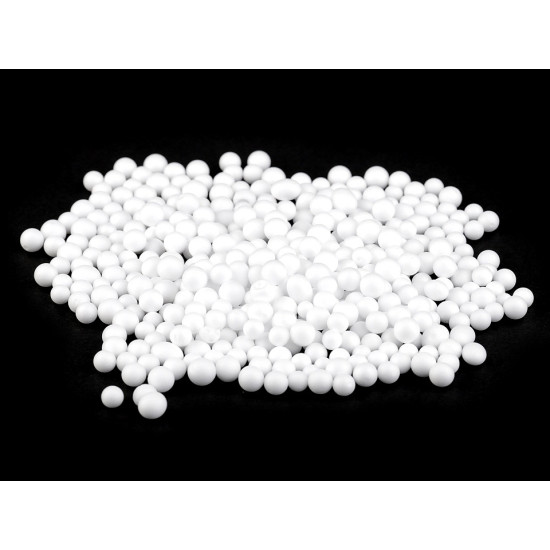 Bile polistiren ø5-8 mm - Alb (10 Saci) Bile polistiren ø5-8 mm - Alb (10 Saci)