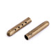Chiusure per tubi con estremità a cordoncino, dimensioni: ø 4 mm - Nichel nero (50 Pezzi) Chiusure per tubi con estremità a cordoncino, dimensioni: ø 4 mm - Nichel nero (50 Pezzi)