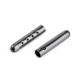 Chiusure per tubi con estremità a cordoncino, dimensioni: ø 4 mm - Nichel nero (50 Pezzi) Chiusure per tubi con estremità a cordoncino, dimensioni: ø 4 mm - Nichel nero (50 Pezzi)