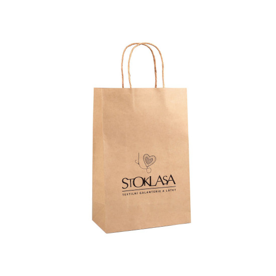 Paper bag stoklasa, middle size 20x30 cm - Natural brown (100 Pieces) Paper bag stoklasa, middle size 20x30 cm - Natural brown (100 Pieces)