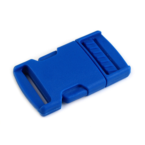 Plastic side release buckle with strap adjuster width 25 mm - Dark green (20 Pairs) Plastic side release buckle with strap adjuster width 25 mm - Dark green (20 Pairs)