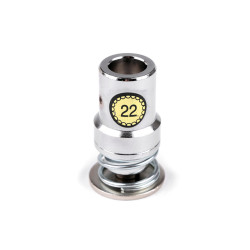 Self cover button mold press size 16',22' for dome buttons - Nickel (1 Set)